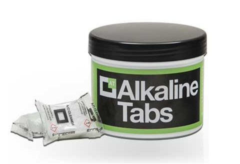 Щелочный очиститель ERRECOM для конденсатора в таблетках ALKALINE TABS AB1221.01.JA