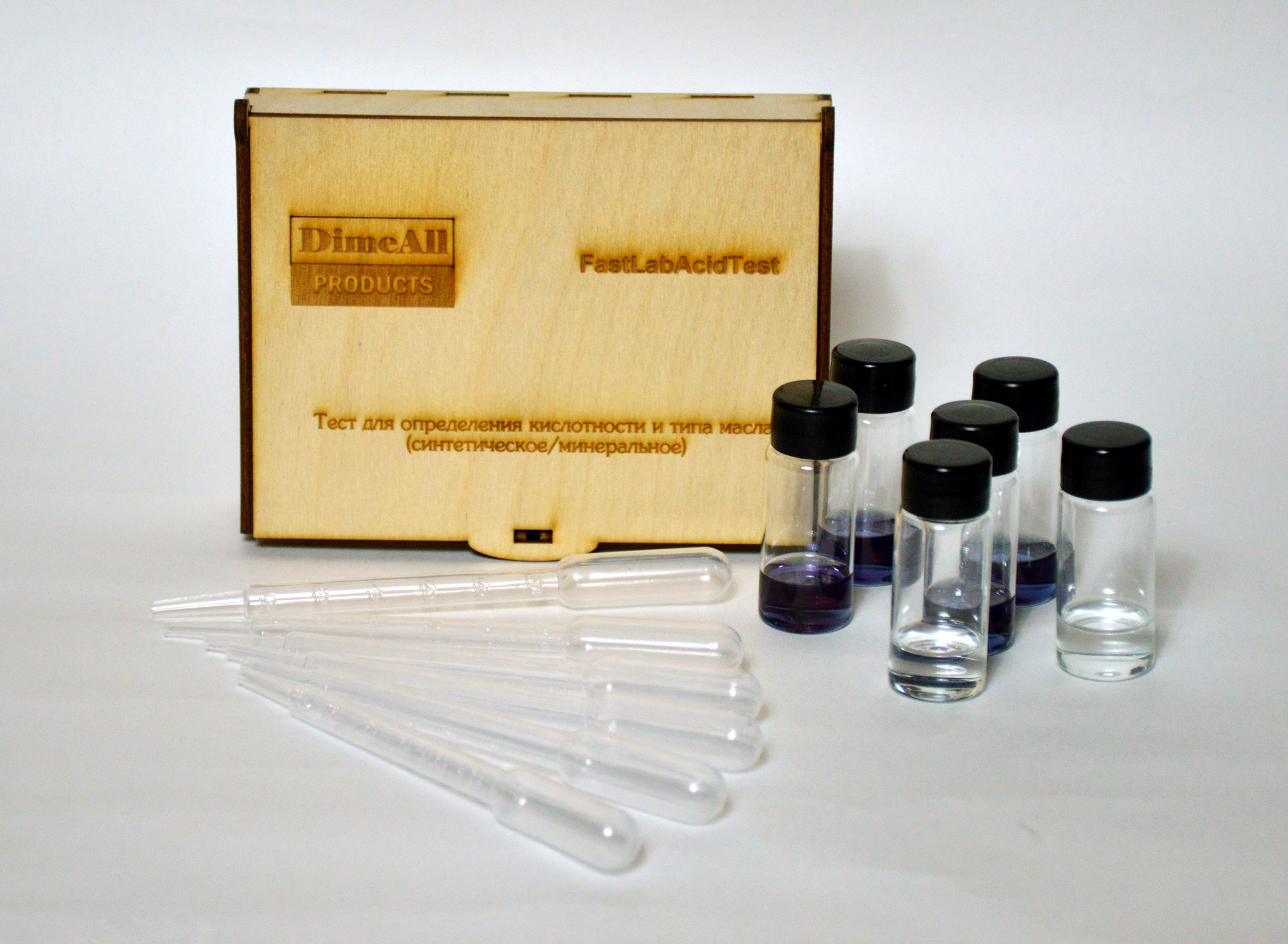 Тест на кислотность и на масло FlastLabAcid
