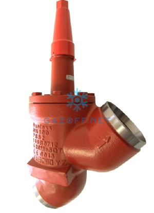 Вентиль запорный SVA-S 150 D STR CAP