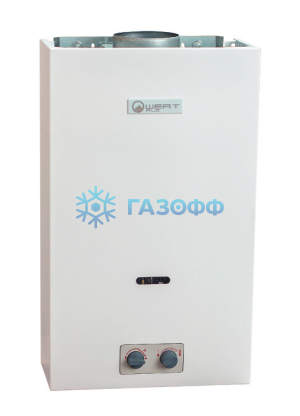 Газовый проточный водонагреватель WertRus 10В White