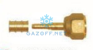 Комплект прямого фитинга CF-242 DN5 Cold-flex