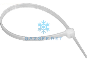 Стяжка кабельная L=350mm x 4,8 белая (уп. 100 шт.)