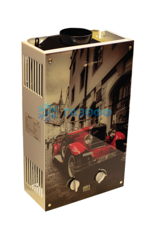 Газовый проточный водонагреватель WertRus 10EG RED GLASS