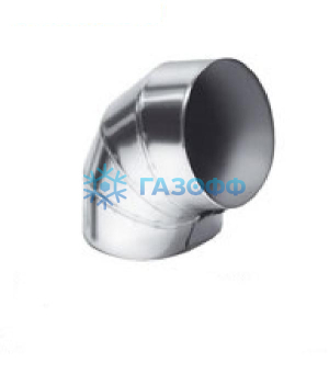 Теплоизолирующий отвод K-Flex AL Clad 90* D 76 (20мм)