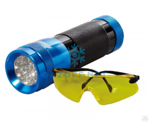 UV набор для поиска утечек - UV фонарик + очки UVPRO CPS