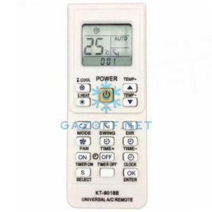 Пульт универсальный для кондиционера KT-9018E