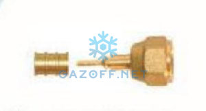 Комплект прямого фитинга CF-101 DN2 Cold-flex