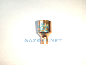 Муфта медная переходная под пайку 5/8 - 1/4