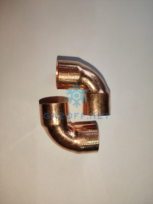 Отвод медный под пайку 90 градусов 1/2