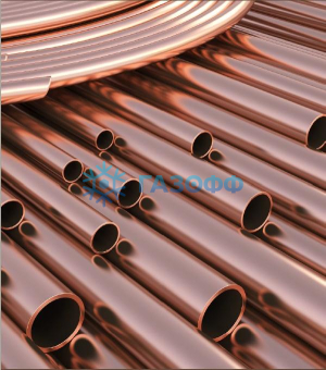 Труба медная неотожженная D 1 3/8&amp;quot; x 1,0 мм, отрезок 3 м, Angren
