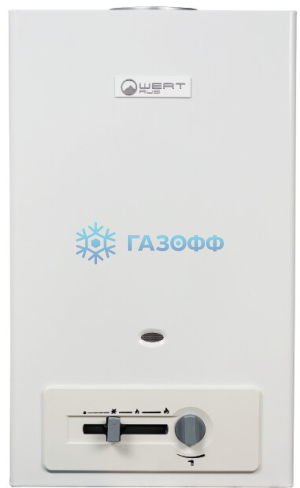 Газовый проточный водонагреватель WertRus 10P WHITE