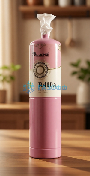 Фреон / Хладон R410A 0.8кг с клапаном (вентиль 1/4)