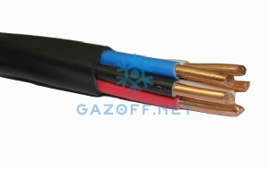 Провод ВВГнг(А)-LS 5 x 2,5 (ож) -0,66 кабель