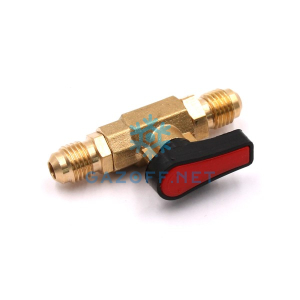 Шаровый / запорный вентиль HS-1320-05 1/4M-1/4M SAE