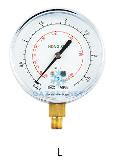 Манометры низкого давления  (R410а) 80 мм