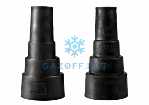 Дренажный переходник (резиновый) Ø15-Ø20-Ø24-Ø32-Ø38 для кондиционера