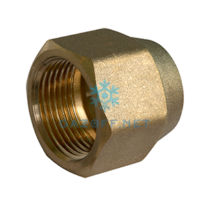 Гайка под развальцовку медных труб 3/8