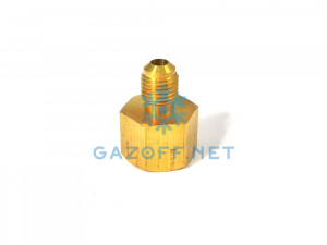 Штуцер переходной M 1/4 - F 3/8