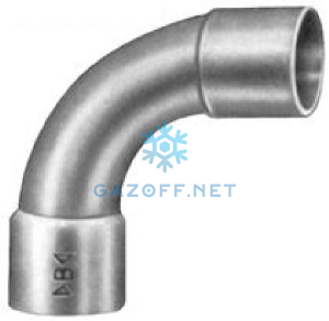 Отвод d. 28 mm 90* двухраструбный