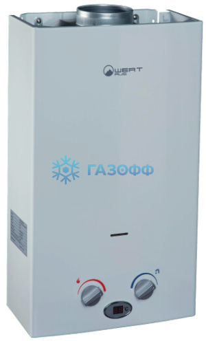 Газовый проточный водонагреватель Lenz Technic 10L SILVER