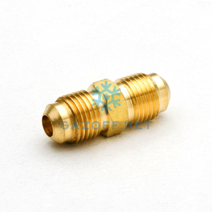 Штуцер проходной DJ- 1/4 SAE